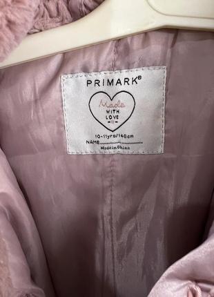 Шубка primark 3