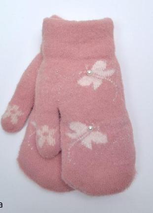 Рукавички метелики, 4-6, 6-8р.2 фото