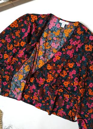 Красивая блуза на запах от topshop7 фото