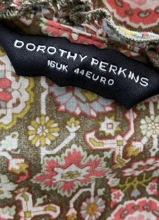 Бавовняна туніка - батал/44/brend dorothy perkins4 фото