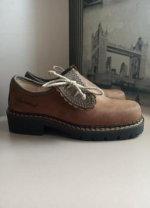 Туфлі борги landler by wortmann (36) з натуральної шкіри демісезонні жіночі