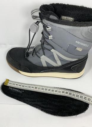 Ботинки зимние кожаные merrell7 фото