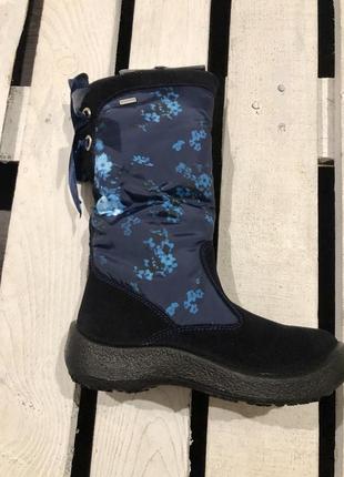 Чоботи сапоги зимові для дівчинок romica німеччина сині 34,35,36,37,5