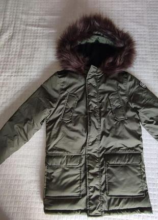 Куртка пуховик terranova 140-146