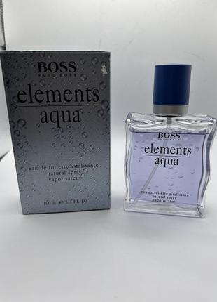 Туалетная вода hugo boss elements aqua