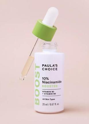 Сыворотка с 10% ниацинамидом paula's choice 10% niacinamide booster, 20 мл