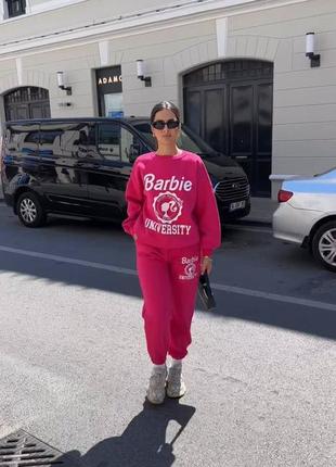 Теплые спортивные костюмы на флисе barbie3 фото