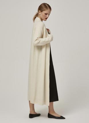 Кашемировый кардиган длинный pure cashmere размер м/l кашемир