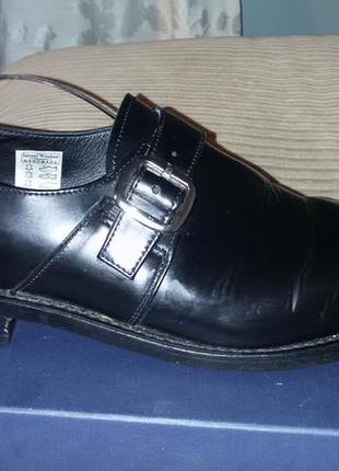 Классические кожаные ботинки samuel windsor размер 43 1 ⁇ 2 -44 ( 29,3см)4 фото