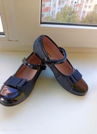Туфлі для дівчинки, шкільні, стильні