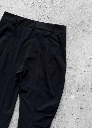 Marithe francois girbaud women's black premium pants женские, люксовые брюки, брюки7 фото