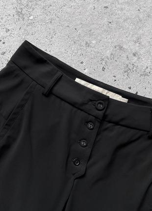 Marithe francois girbaud women's black premium pants женские, люксовые брюки, брюки5 фото