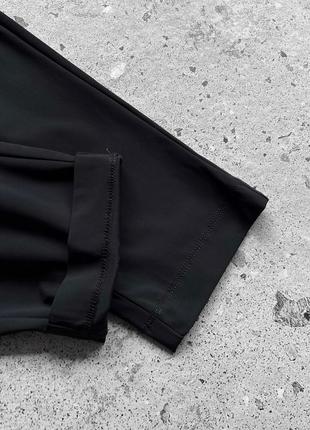 Marithe francois girbaud women's black premium pants женские, люксовые брюки, брюки9 фото