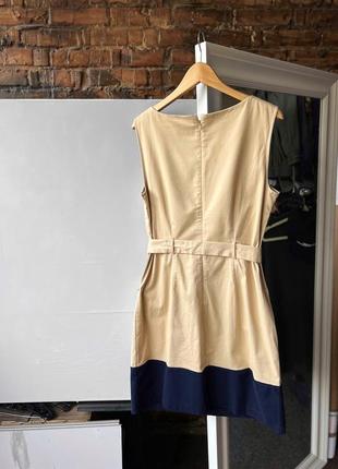 Tommy hilfiger women’s premium sleeveless belted derss женский, премиальное платье с поясом3 фото