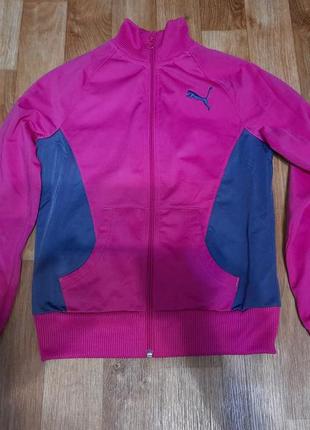 Кофта спортивная puma на девочку