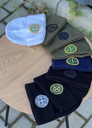 Шапка унісекс stone island1 фото