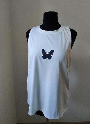 Майка женская молочного цвета shein l,xl размер