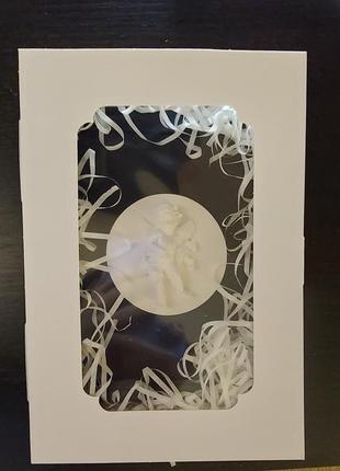 Картина с гипсовым панно "ангел "