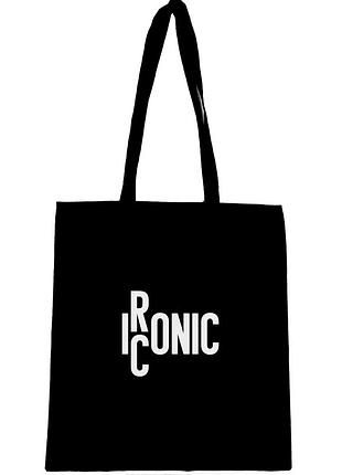 Еко сумка шопер шоппер " ironic iconic"