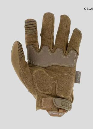 Тактичні рукавички m-pact coyote gloves2 фото