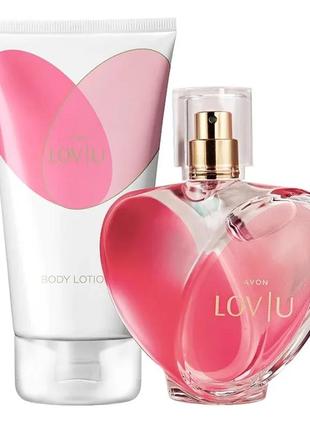 Avon набор love u1 фото