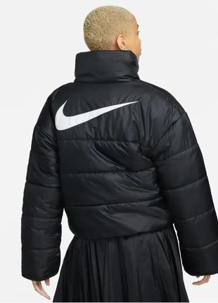 Куртка женская двусторонняя nike w nsw tf rpl clssc hd jkt venr оригинал4 фото