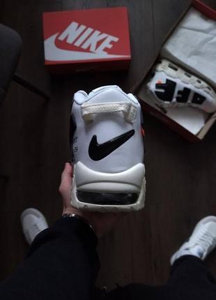 Nike air more uptempo white ✅4 фото