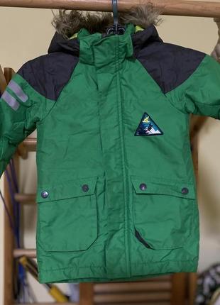Термо куртка зимняя h&amp;m размер 110