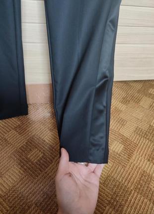 Вовняні брюки штани із вовни 100% вовна із лампасами від victor & rolf 🍁 34eur/наш 38-40рр10 фото