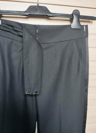 Шерстяные брюки штаны из шерсти 100% шерсть с лампасами victor & rolf 🍁 наш 38-40рр3 фото