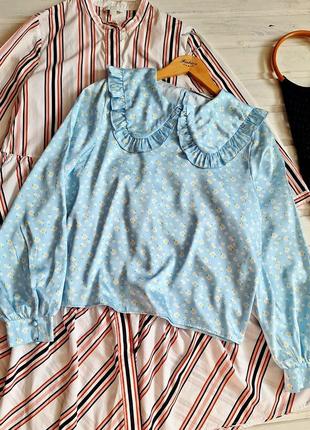 Милая блуза с воротничком