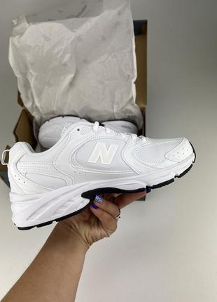 Кроссовки new balance 530 mr530nw белые, оригинальные кроссовки консультации delassion женские