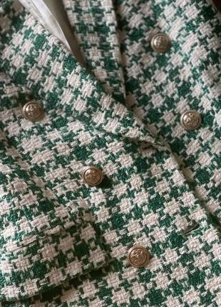 Твідовий костюм zara юбка жакет3 фото