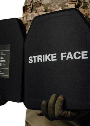 Комплект защитных керамических бронеплит 25х30 strike face 6 класса