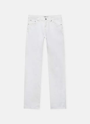 Прямі джинси із середньою посадкою pull&bear 96863006 фото