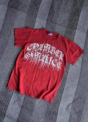 Gildan tribal pattern red color футболка merch оригінал б у2 фото