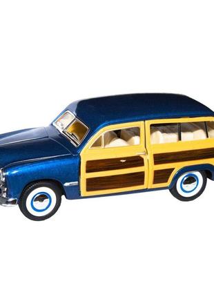 Машинка металева ford woody wagen 1949 синій