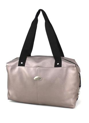 Женская дорожная сумка voila 571158-1 бронзовая