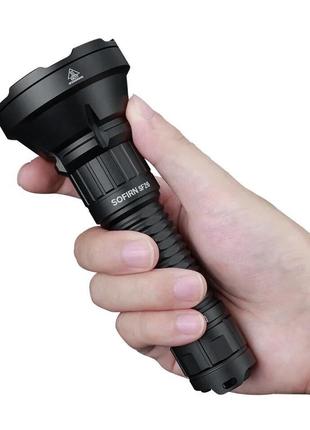 Фонарик sofirn sf26 макс. 2000 люмен 964 метра edc sft40 светодиодный с хвостовым...