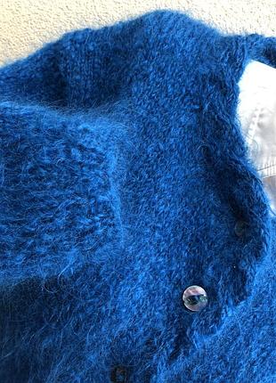 Вінтаж,,мохер,вовна кардиган, 7