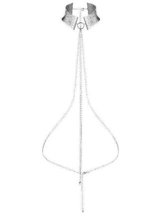 Украшение bijoux indiscrets desir metallique collar - silver feromon