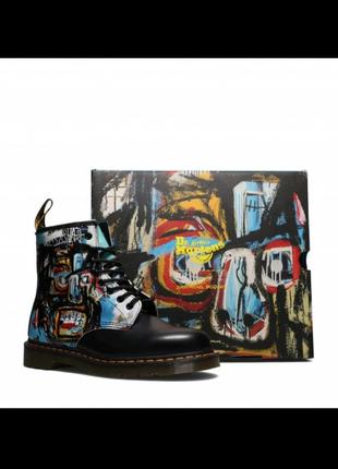 Черевики 27187001 1460 jean-michel basquiat black smooth