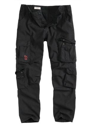 Брюки surplus airborne slimmy trousers schwarz gewas