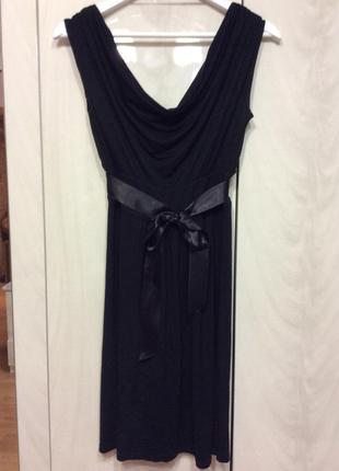 Чёрное платьице бренда morgan2 фото
