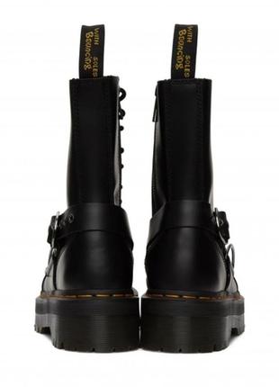 Dr. martens
высокие ботинки на платформе jadon zip hi stud black smooth3 фото