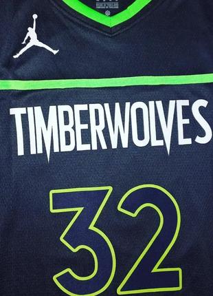 Майка нба баскетбольна nba timberwolves3 фото