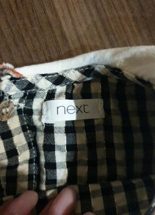 Платье в клеточку next, zara  anni h&m  primark, palomino, disney, c&a  f&f  tu,george3 фото