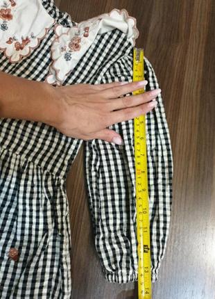 Платье в клеточку next, zara  anni h&m  primark, palomino, disney, c&a  f&f  tu,george7 фото