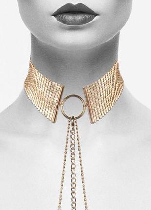 Прикраса bijoux indiscrets desir metallique collar - gold feromon6 фото