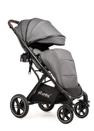 Прогулочная коляска ninos nava grey